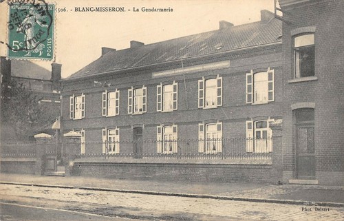 Cpa blanc misseron - blanc, la