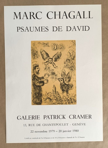 Marc chagall original - original, offset