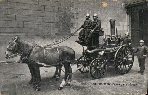Pompiers pompe à - pompiers,