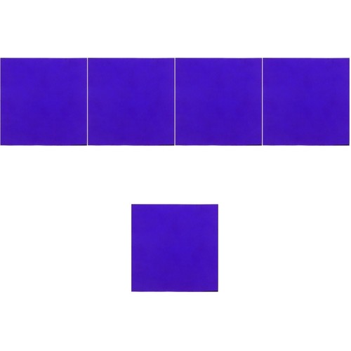 Pcs plaque verre cobalt - de,