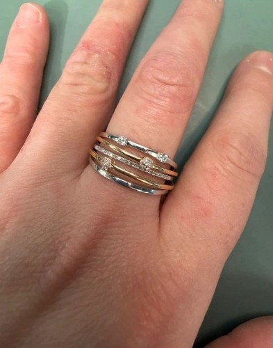 Bague 18k 6 76gr - bague,