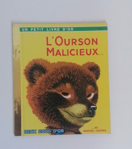 Livre ourson malicieux - livre, l'ourson