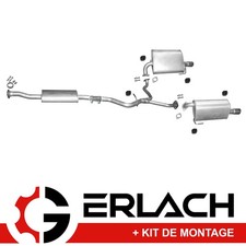 Echappement silencieux pour