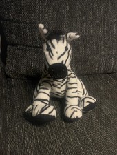 VINTAGE PELUCHE DOUDOU ZEBRE