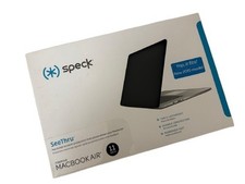 Speck Housse pour Macbook Air 11 " 2015 Modèle Complet Coque Non Slip Onyx Noir