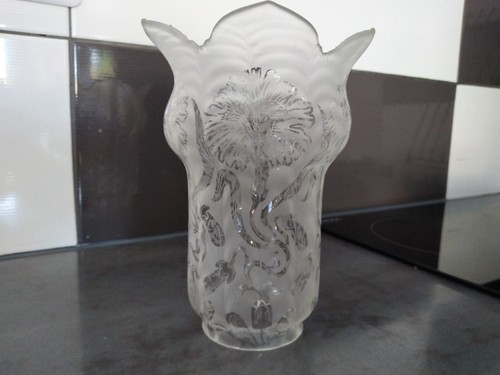 Ancien verre lampe art - ancien, de