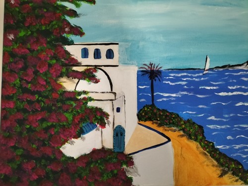 Art naif tableau - naif, signe