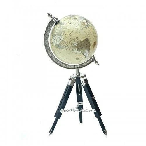 Globe océanique blanc fait - , à