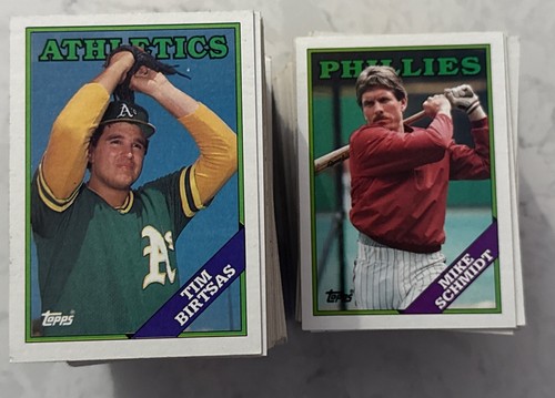 1988 topps baseball cards - baseball,