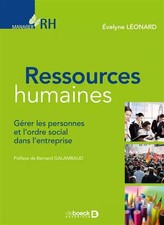 Ressources humaines: Gérer
