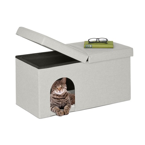 Grotte pour chat - , pliable