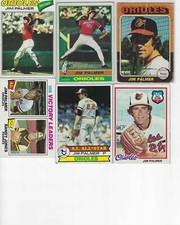 Jim Palmer Lot of (6)