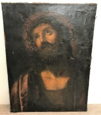 Tableau religieux christ au