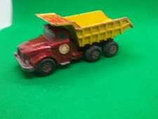 MATCHBOX SUPER KING SIZE CAMION SCAMMELL TIPPER CONTRACTOR ENGLAND LESNEY BENNE