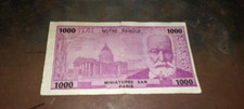 BILLET 1000 FRANCS PASTEUR