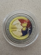 2 euros couleur France 2022 "Jacques Chirac" Type I sous capsule