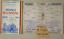RARE TICKET MATCH FRANCE -