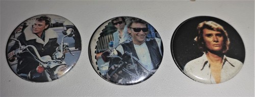Vintage 3 broches bouton - ,