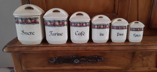 Pots épices série - épices, 6