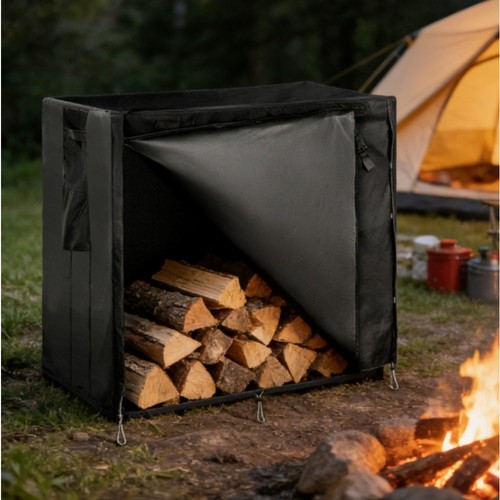 Housse bois chauffage - bois,