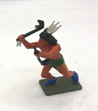 43668 STARLUX / FAR WEST / SERIE LUXE 1976 /5154 INDIEN TOMAHAWK QUEUE DE BISON