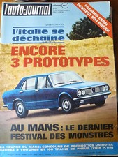 L'AUTO JOURNAL 1971 11 ALFA