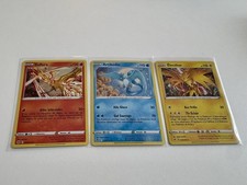 Lot De 3 Cartes Pokémon Holo