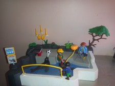 Playmobil 3135 bassin phoque otarie parc animalier marineland zoo cirque vintage