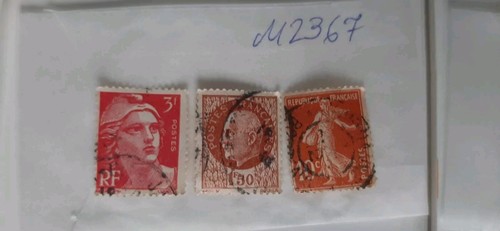 Timbres ancienne france - timbres, 1950