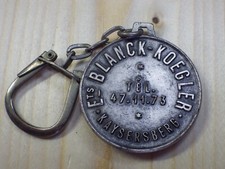 Porte clé ancien vintage année 60-70 Ets BLANCK KOEGLER porte clef / D31