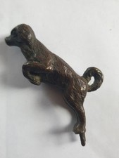 BRONZE DE VIENNE INCOMPLET CHIEN FAISANT LE BEAU SETTER XIXemeS