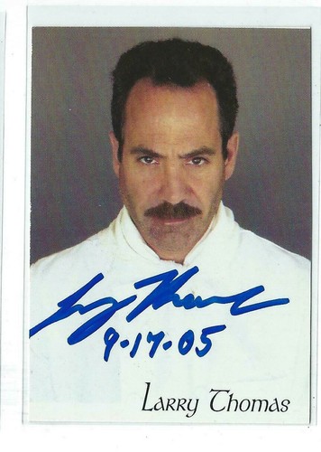 Larry thomas signed 2005 - thomas,