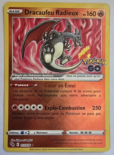 Pokémon tcg dracaufeu - tcg,