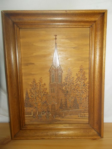 Ancien tableau bois