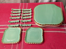 service SALINS dessous de plat bouteille et repose couteaux parfait etat VINTAGE