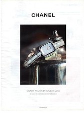 PUBLICITE ADVERTISING 2011  CHANEL Montre première        310512