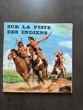 SUR LA PISTE DES INDIENS CHROMO COOP Sioux avec vignettes - album complet