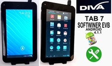 Tablette Diva 7"ANDROID 4.1.1 Dysfonctionnelle lire descriptif.