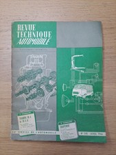 (355B) Revue Technique Automobile 240 - TRIUMPH TR 4, TR 4 A. Avril 1966