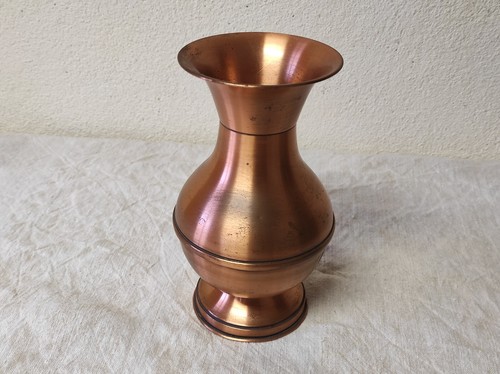 Cruche vase cuivre d art - vase, d'art