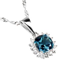 925 Collier en Argent Fin