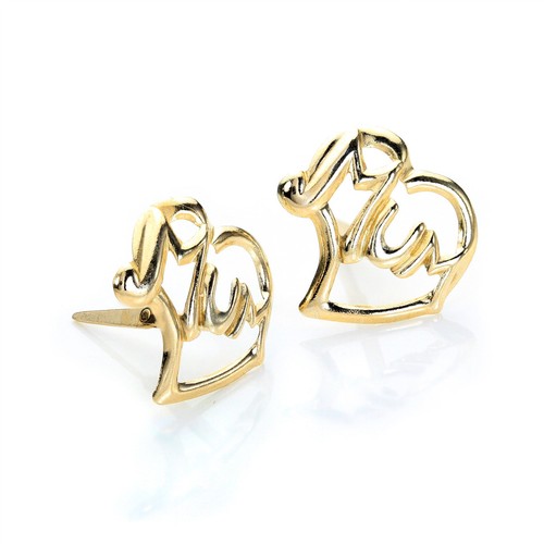 Boucles oreilles mum - d'oreilles, or