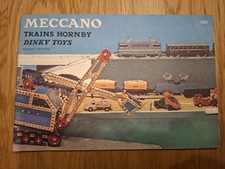 Catalogue Meccano Dinky Toys 1959 Train Miniature Modélisme Ferroviaire 