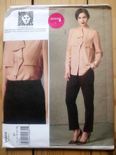 Patron couture Chemise Pantalon VOGUE Anne Klein V1176 / 8-16 / NEUF-UNCUT