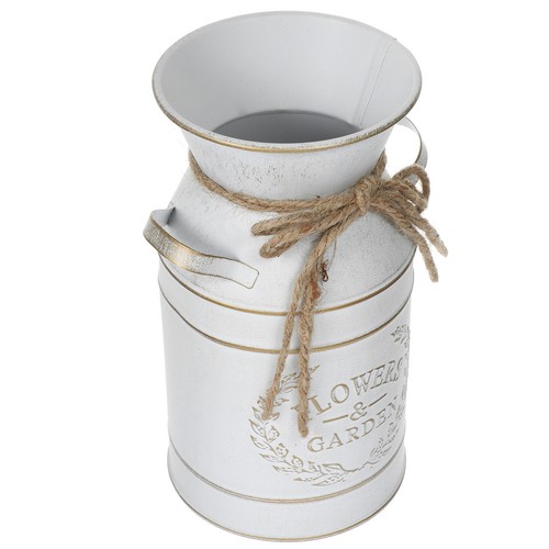 Jardinière vase rustiqu seau - jardinière,