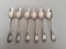 6 petites cuillères CHRISTOFLE modèle MARLY - small spoons