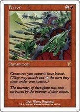 Magic MTG - Ferveur - 7ème Edition - EXC - FR