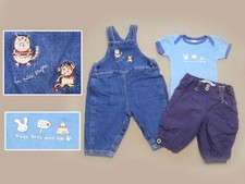 Lot 6 mois garçon salopette