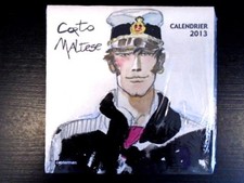 RARE CORTO MALTESE / CALENDRIER COLLECTOR DE 2013 AVEC DESSINS INEDITS / NEUF
