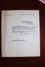 ✒ L.S. André ALPHANDERY à l'anarchiste Albert LAISANT